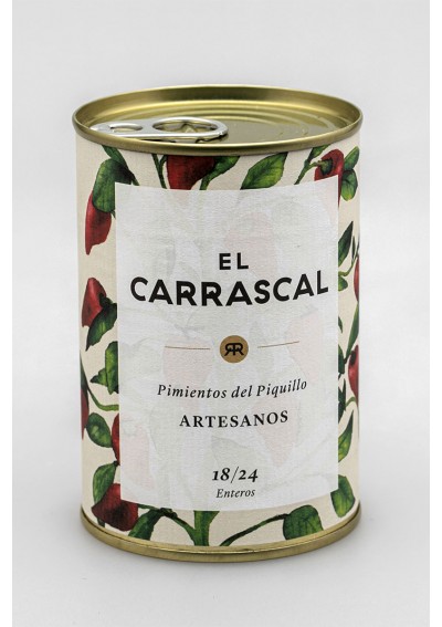Pimiento piquillo El Carrascal 18/24 400g