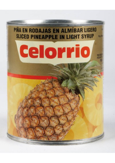 Piña en su jugo Celorrio Lata 1Kg