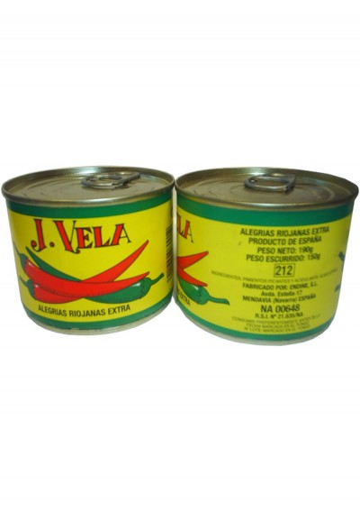 Alegría riojana VELA 190 grs.