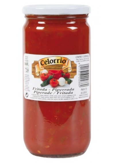 Fritada Piperrada Celorrio 1kg tarro