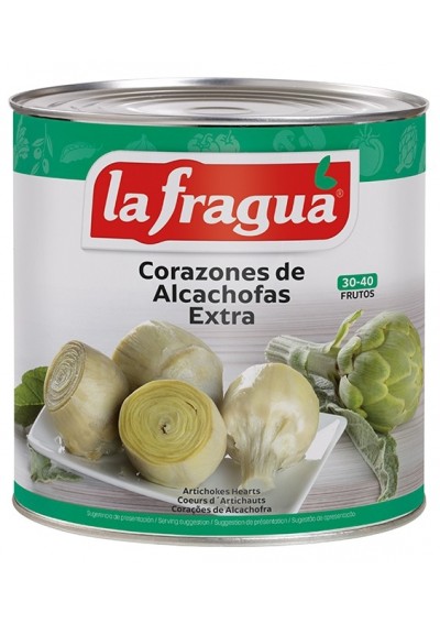 Alcachofa Entera La Fragua Lata 3Kg 30-40