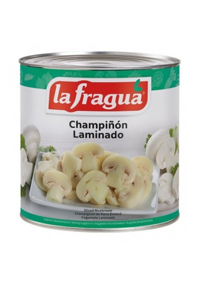 Champiñón laminado La Fragua Lata 3kg