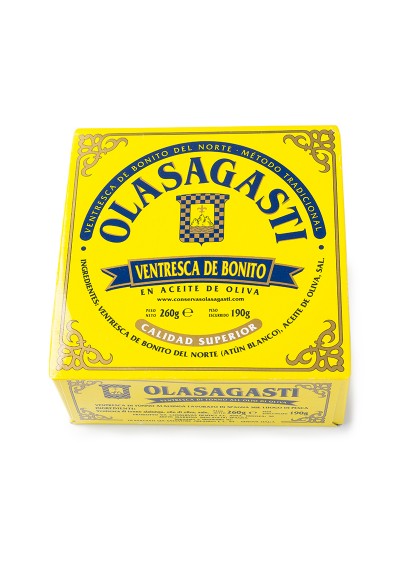 Ventresca BONITO OLASAGASTI 190g a.o.