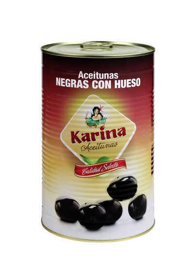 Aceituna NEGRA C/H 2,5Kg Karina