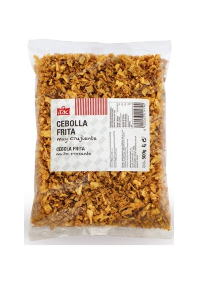 Cebolla frita deshidratada bolsa 1/2Kg