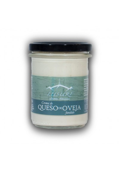 Crema queso oveja fundido Lusuri 180g