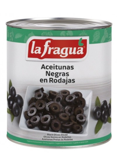 Aceituna Negra en rodajas 3Kg