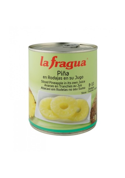 Piña en su jugo La Fragua lata fto 1kg