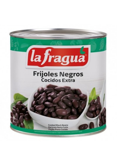 Frijoles negros extra 3kg La Fragua